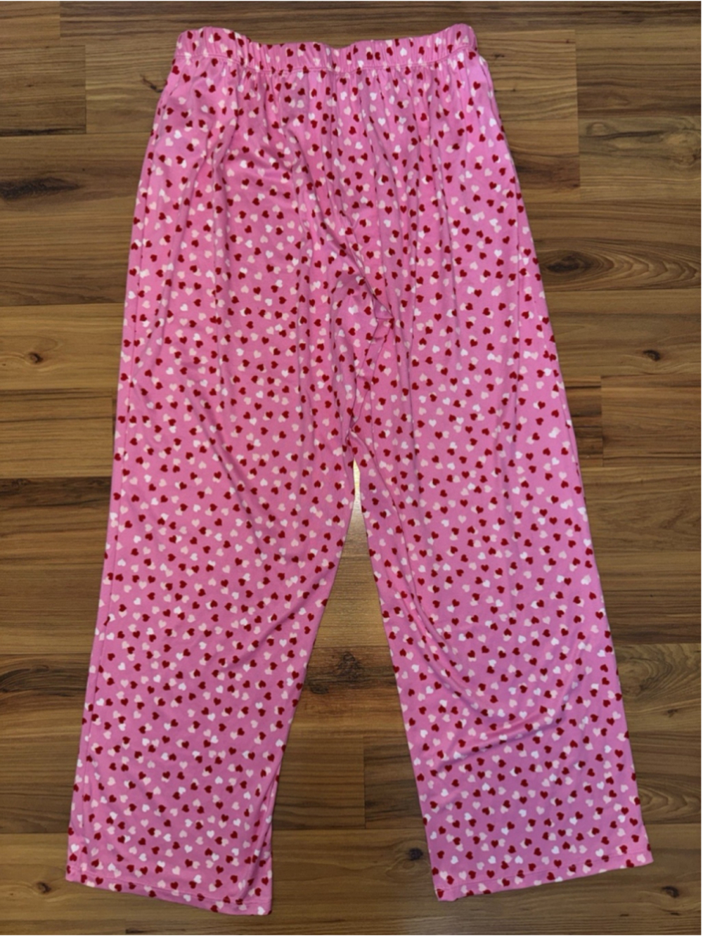 Kate Spade New York Heart Print Pajama Set Pink Loungewear Soft Girl PJ Medium - Picture 9 of 15